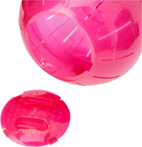 Vista 3 de Walter Harrisons Pelota de ejercicio para hámsters y jerbos de plástico para animales pequeños, tamaño mediano, 7.1 in