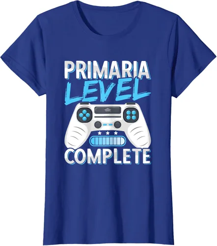 Vista 50 de Camiseta completa de diploma de escuela primaria de graduación, Negro