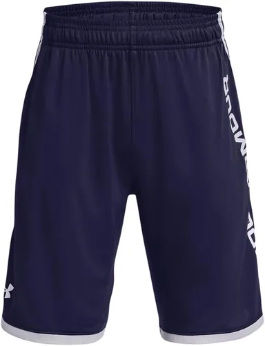 Vista 5 de Under Armour Pantalones cortos Stunt 3.0 para niños (005) negro/verde pajarito/blanco
