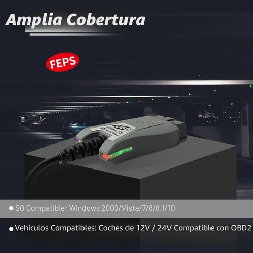 Vista 4 de Vgate vLinker FS OBD2 Adaptador USB para FORScan HS/MS-CAN, interruptor automático