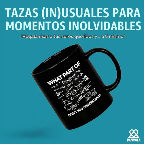 Vista 2 de Panvola Taza de regalo What Part Of Don't You Understand Engineer Engineer Negro