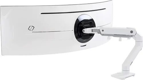 Vista 15 de Ergotron - HX VHD Premium Brazo de Monitor de Juego de Alta Resistencia, Soporte de Escritorio para Monitor Único – para Monitores Ultra Anchos