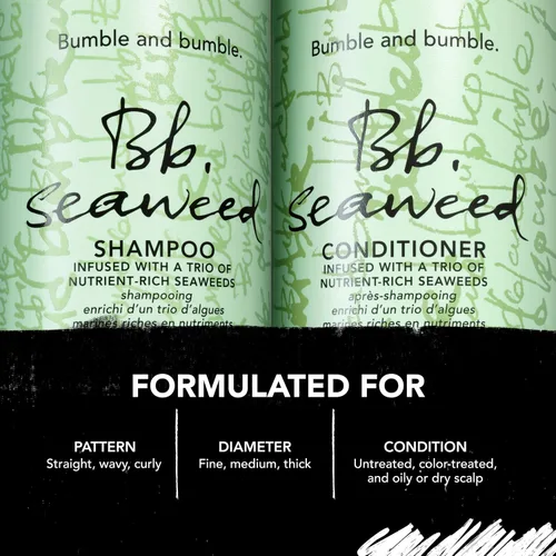 Vista 5 de Bumble and bumble. Seaweed Hydrating Shampoo Gently Cleanses Without Stripping Improves Scalp Hydration Sulfate Cleanser Free For Fine to