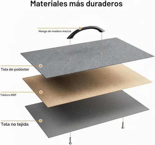 Vista 6 de Golpart Perchero resistente con estantes ajustables para ropa Negro