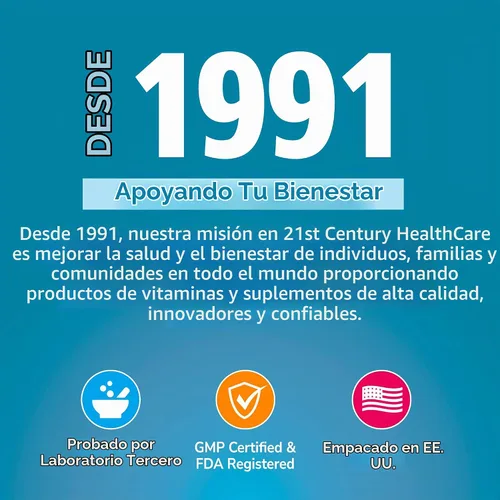 Vista 8 de 21st Century Calcium Plus D3 - Gel blando relleno de líquido, 1200 mg, 90