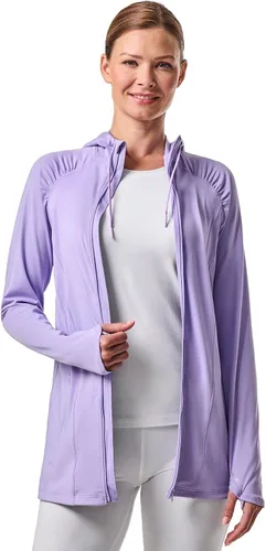 Vista 13 de Coolibar Chaqueta con cremallera completa para mujer - Protección solar UPF 50+ - Astir