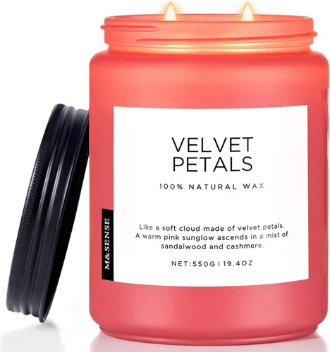 Vista 34 de M&SENSE Ode to Winter - Vela perfumada para el hogar, cera de soja natural, mecha de algodón, aroma de invierno, 7.05 onzas hasta 50 horas de tiempo