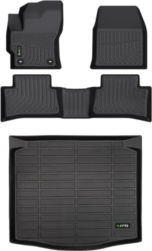 Vista 24 de Alfombrilla de maletero para todo tipo de clima para Mazda CX-30 2020-2025 2026, accesorios de maletero de auto de ajuste personalizado - Negro