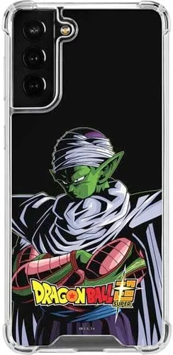 Vista 7 de Skinit Funda transparente compatible con Galaxy S22 Plus, diseño oficial de Dragon Ball Super Goku