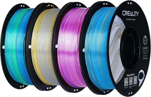 Vista 9 de Creality PLA - Filamento de impresora 3D de 1.75 mm, paquete de filamento para impresoras 3D, resistencia mejorada sin deformación, precisión