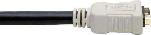 Vista 4 de Tripp Lite Cable extensor HDMI 2.0B de alta velocidad 4K con conectores de agarre (M/F), negro, 3 pies (P569-003-2B-MF)