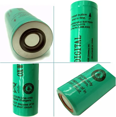 Vista 5 de XUNTU Batería de 3.6 V 1800 mAh 75175 compatible con Streamlight Stinger DS LED HP XT 75175 75375 75813 75810 PolyStinger Pelican M9 FL126 linterna