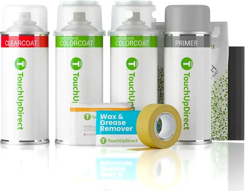 Vista 169 de TouchUpDirect RBG Azul Ártico Metálico Compatible con Pintura de Retoque Exact Match para Nissan, Kit Esencial en Aerosol