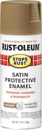 Vista 146 de Rust-Oleum 7776830 - Pintura en aerosol para prevención del óxido, 12 onzas, negro plano