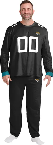 Vista 9 de FOCO NFL mens Nfl Team Logo Gameday Ready Jersey Pajama Set