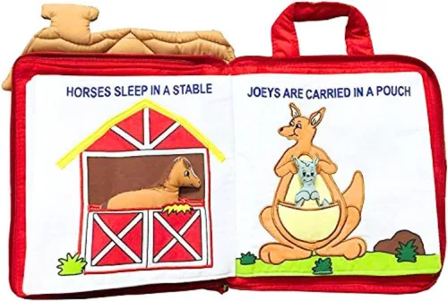 Vista 5 de Right At Home, Libro silencioso para niños, Versión personalizada