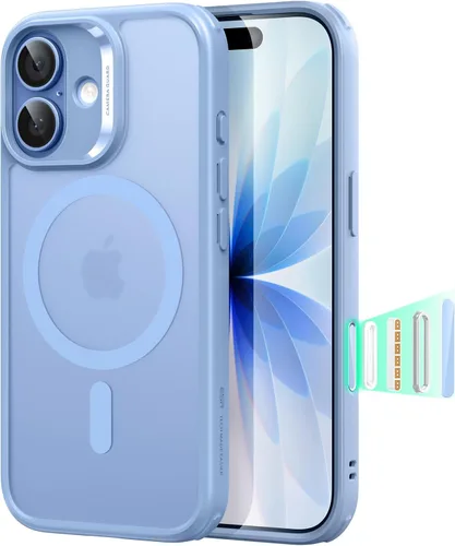Vista 31 de ESR Funda para iPhone 14 Plus, compatible con MagSafe, protección de grado militar a prueba de golpes, resistente al amarillamiento, funda magnética