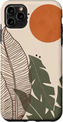 Vista 12 de iPhone X/XS lindo estuche estético Boho Moon
