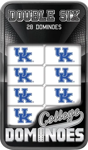 Vista 6 de MasterPieces Game Day - NCAA Alabama Crimson Tide - Juego de Dominó Doble Seis de 28 Piezas con Logo del Equipo