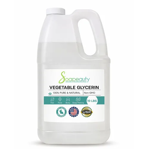 Vista 9 de Soapeauty Glicerina vegetal de grado USP Glicerina pura sin OMG para el cuidado de la piel, cuidado del cabello, fabricación de jabón