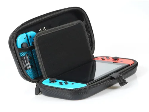 Vista 7 de Tienda Basics Carrying Case for Nintendo Switch and Accessories - 10 x 2 x 5 Inches, Black