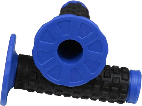 Vista 5 de Agarres para Manillar de Motocicleta 7/8" Agarres para Bicicleta de Cross con Parte Superior en Forma de Almohada Agarres Antideslizantes de Goma