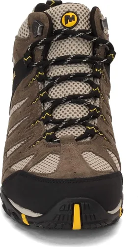 Vista 2 de Merrell Accentor Mid Vent - Botas de senderismo impermeables para hombre, nutriaAleutian