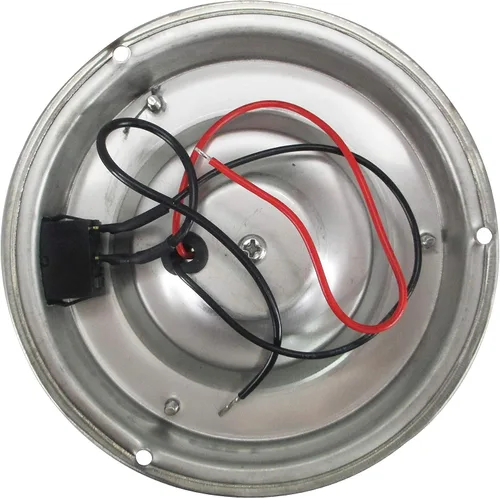Vista 5 de Pactrade Marine Luz de Cúpula 12V - Lente de 3 Pulgadas, LED Blanco Cálido Luz de Barco de Acero Inoxidable con Interruptor de Palanca Integrado