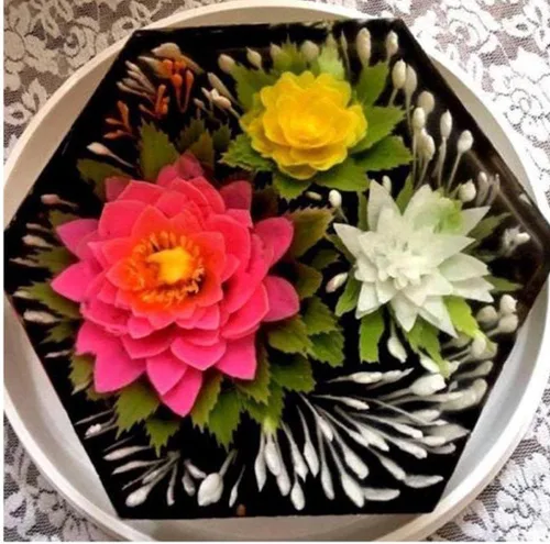 Vista 7 de Boquilla de gelatina de acero inoxidable, jeringa, aguja, pudín de gelatina, decoración de flores, accesorios de cocina, transparente, 11 uds