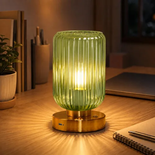 Vista 11 de LigthRound Touch Table Lamp for Bedroom, Cordless Bedside Small Table Lamp, Dimmable Rechargeable Battery Operated Lamp for Nightstand, Bedside