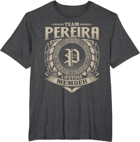 Vista 19 de Team PEREIRA Lifetime Member Apellido PEREIRA Family Vintage Camiseta, Negro
