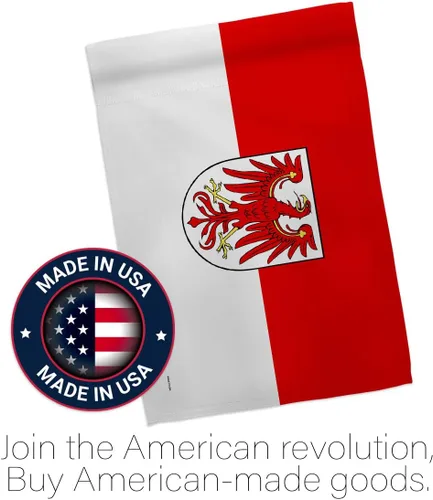 Vista 5 de Americana Home & Garden Brandenburg House Flag Regional Germany States Central Europe Territory Old History Country Particular Area Decoration