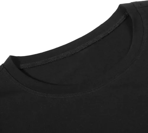 Vista 4 de Women Slim Fit Basic Round Neck 34 Sleeve Casual Y2K Cute Yoga Crop Top Workout Shirts