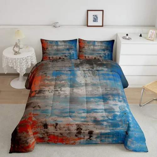 Vista 14 de Feelyou Lindo juego de edredón decorativo de hongos para niños, edredón de hongos de dibujos animados para niños y adolescentes, juego de ropa