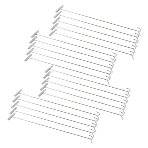 Vista 12 de Mytee Products Extractor de pasador de quinta rueda cromado resistente con gancho de 34 pulgadas