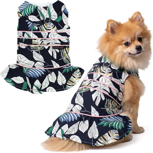 Vista 115 de Parisian Pet Chambray - Vestido para perro - Ligero sin mangas para perro, niña, talla XS Chambray en general