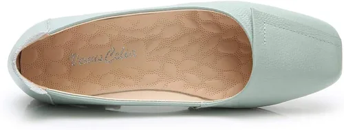 Vista 5 de VenusCelia Zapato plano de baile liso para mujer