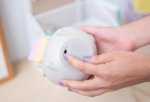 Vista 6 de Grupo Erik Pusheen - Lámpara gamer - Regalos Pusheen - Lámparas para niños para dormitorio - Luz nocturna para niños - Luz nocturna para bebés - Luz