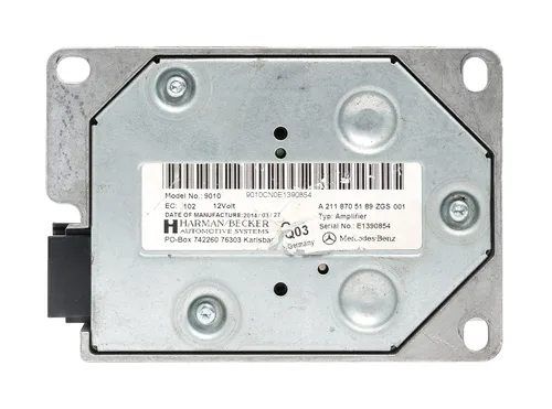 Vista 2 de 1 Factory Radio Unidad de amplificador de sistema de audio montada en el tronco compatible con Mercedes-Benz Clase E 2016 2118705189