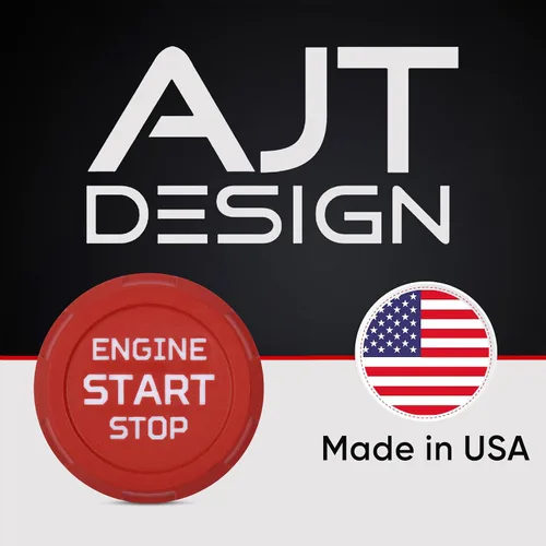 Vista 5 de AJT Design Botón Automático de Arranque/Parada para Tacoma 2016-2023, Tundra 2020-21, 4Runner 2020-2024 Botón de Arranque/Parada para Tacoma