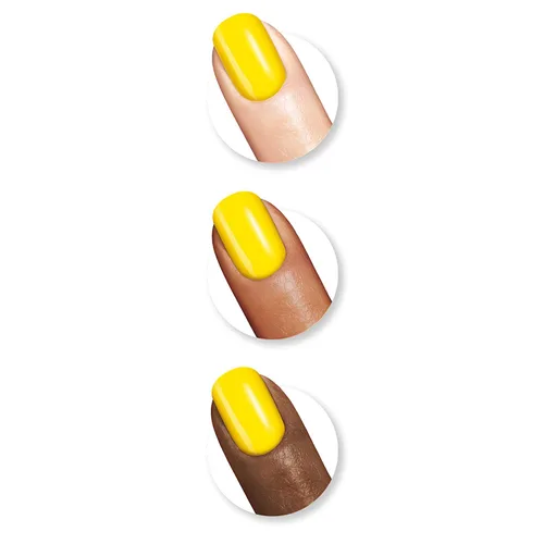 Vista 3 de Sally Hansen Hard as Nails Xtreme Wear Esmalte de uñas, Amarillo mellow