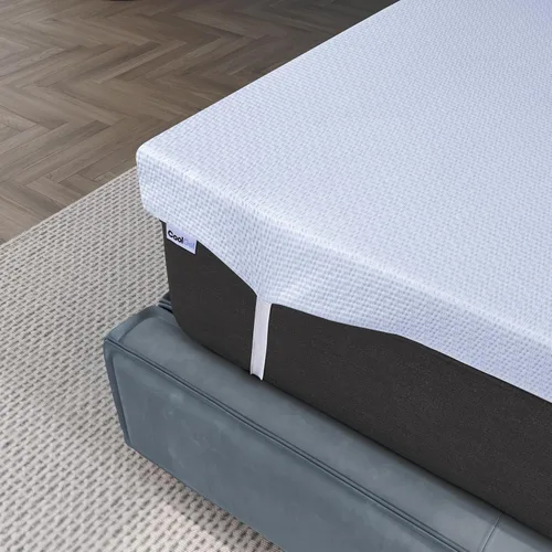 Vista 7 de COOL GEL Cubrecolchón de Espuma Viscoelástica, Espuma Viscoelástica Infundida con Gel Frío, Suave y de Soporte, Certificado CertiPUR