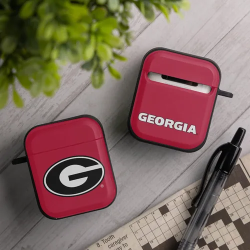 Vista 4 de Georgia Bulldogs HDX - Funda compatible con Apple AirPods Gen 1 y 2 (clásico)