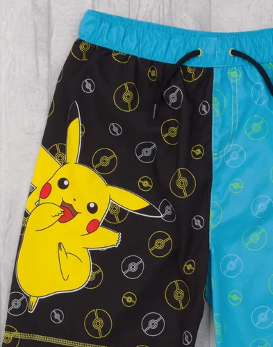 Vista 3 de Pokémon Swim Shorts Boys Pikachu Swimming Pants Trunks Kids & Teens