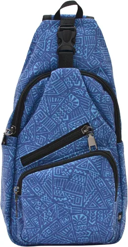 Vista 40 de Nupouch Mochila cruzada antirrobo, carga USB, mochila ligera para viajes, senderismo, todos los días