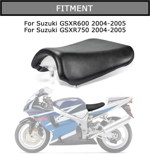 Vista 2 de Cojín de asiento delantero del conductor y pasajero para Suzuki GSXR600 750 2004-2005 Fitting front driver seat replacement engineered to provide