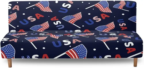 Vista 29 de Fundas para sofá cama con estampado de vaca marrón girasol con bandas elásticas para el hogar, sala de estar, fácil de instalar, antideslizante