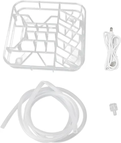 Vista 8 de Lavavajillas portátil, 360° direccional 4L 5V USB mini lavavajillas, lavavajillas de encimera para platos, frutas y verduras, lavavajillas