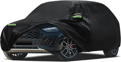Vista 17 de Migaven Car Cover Custom Fit for Jeep Wrangler 2 Door 1987-2026 JK JL CJ YJ TJ, Waterproof Rain Sun Protection with Door Zipper & Inner Cotton