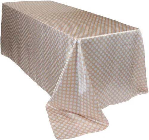 Vista 17 de YOUR CHAIR COVERS - Mantel rectangular de satén de 60 x 102 pulgadas - Mantel rectangular de satén brillante para mesas rectangulares de 6 pies